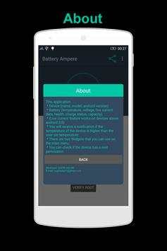 Battery Ampere +Widget स्क्रीनशॉट 6