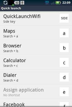 QuickLaunchWifiFree(Droid Pro) screenshot 3