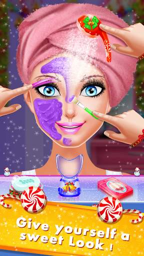 Christmas Candy Beauty Salon : Makeover Game screenshot 1