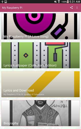 My Raspberry Pi Song: Collector's Edition w/Lyrics screenshot 8