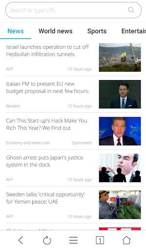 Browser- Secure Search,Ad Bloc screenshot 3