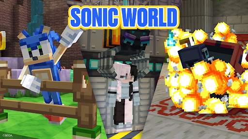 Sonic Hedgehog Minecraft Mod screenshot 2