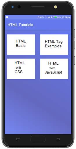 HTML Tutorials скриншот 1