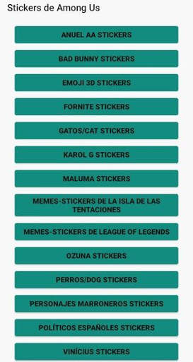 Stickers de Among Us para WhatSapp - WAStickers screenshot 8