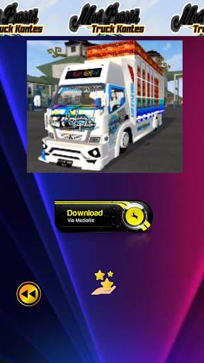Mod Bussid Truck Contest screenshot 5