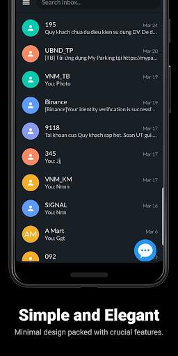 Signal Messages screenshot 2
