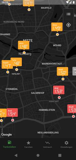 Spritpreise - günstig Tanken screenshot 5