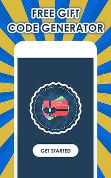 Free Gift Code Generator screenshot 1