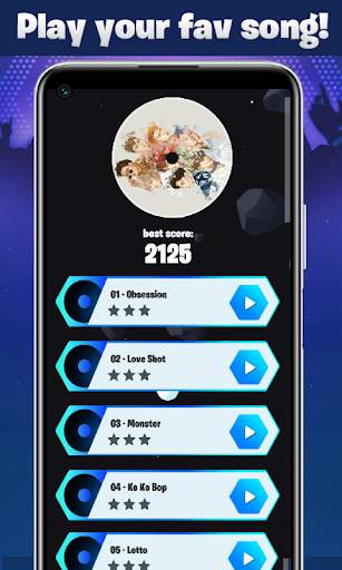 EXO Tiles Hop - EDM Music Game 2021 screenshot 2