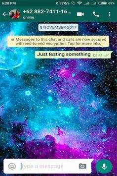 Wallpaper for Background Chat Whatsapp screenshot 3