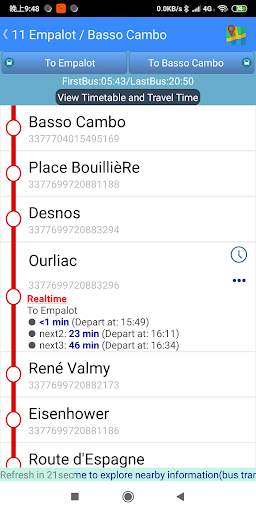 Toulouse Bus Realtime screenshot 4