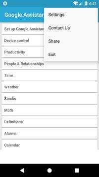 Voice Commands For Google Assistant screenshot 5