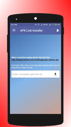 APK Link Installer screenshot 1