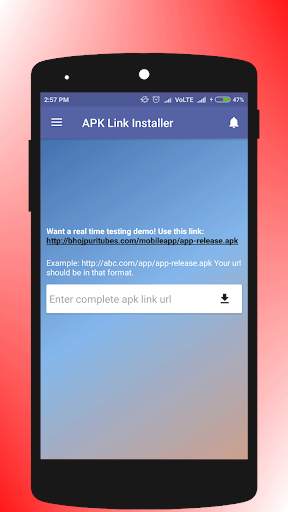 APK Link Installer screenshot 1
