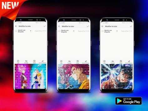 Goku Dragon Ball Super Keyboard Theme 2020 screenshot 5