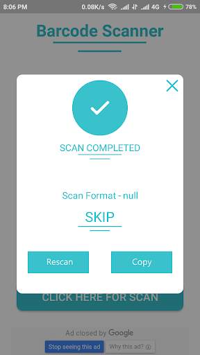 Barcode Scanner screenshot 4