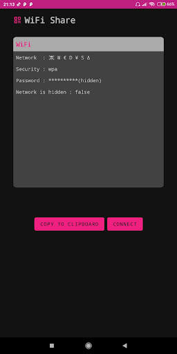 WiFi Qr - Share wifi profile screenshot 3