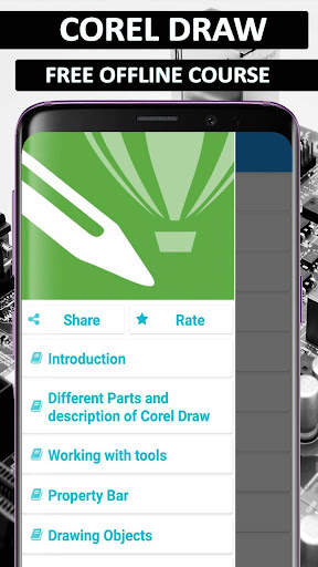 Corel Draw tutorial - complete screenshot 1