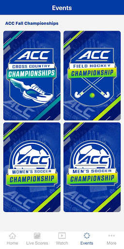 The ACC App screenshot 2