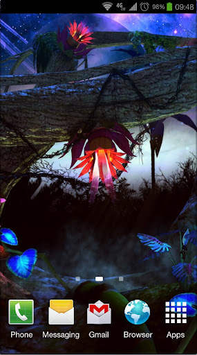 Alien Jungle 3D Live Wallpaper screenshot 1