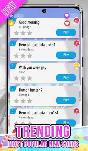 Anime Piano Tiles Magic screenshot 3
