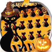 Halloween night pumpkin Keyboard 10001002