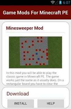 Game Mods For Minecraft PE screenshot 4