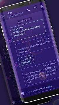 Flash SMS Messenger screenshot 2