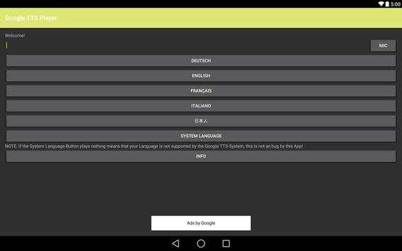 TTS Player screenshot 1
