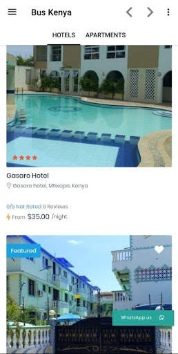 Bus Kenya - Bus, Car Hire, Hotel & Tour Booking screenshot 4