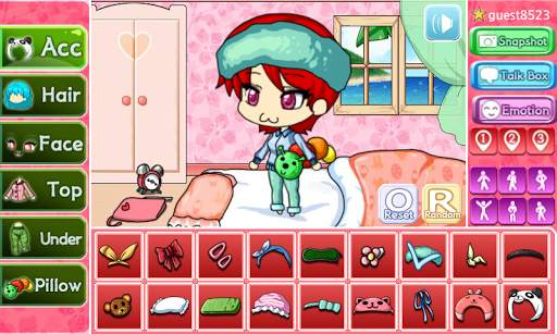 Pajamas Pretty Girl screenshot 1