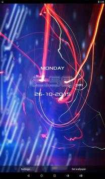 Digital Clock LWP screenshot 13