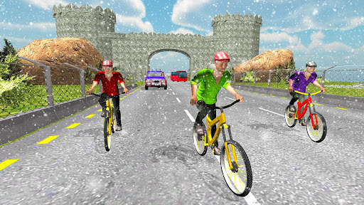 Bicycle Racing Stunt Game 2017 screenshot 18