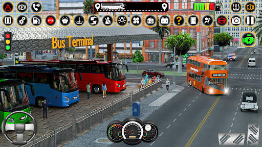 USA Bus Simulator Driving Game screenshot 2