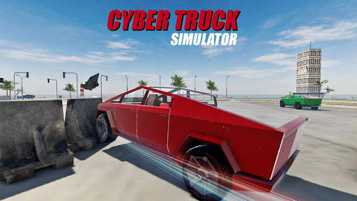 Cyber Truck Electric Car Drive Simulator 2020 screenshot 2