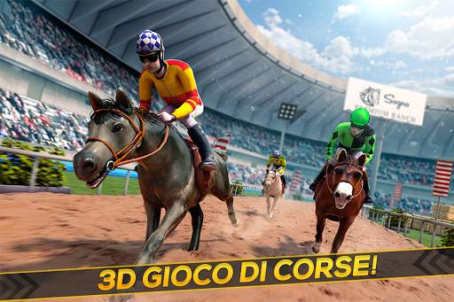 🏇 Cavallo Gara nel Ippodromo screenshot 1