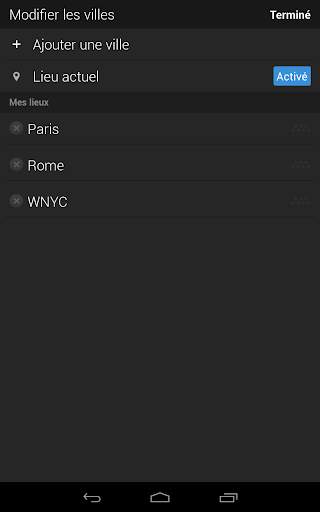 Yahoo Météo screenshot 13