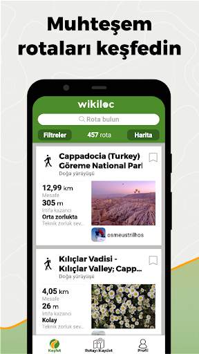 Wikiloc Doğada Yön Bulma GPS screenshot 1