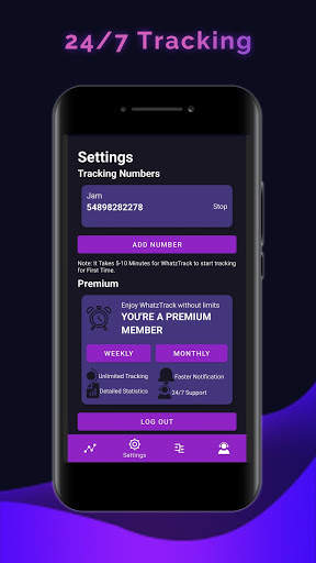 Whats Tracker - Last Seen Online Notification screenshot 4