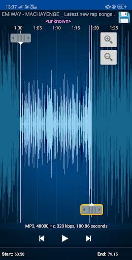 MP3 Cutter and Ringtone Maker screenshot 3