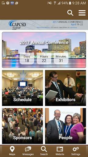 CAPCSD Conference screenshot 3