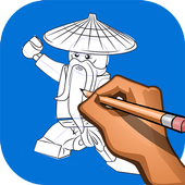 How to Draw Lego icon