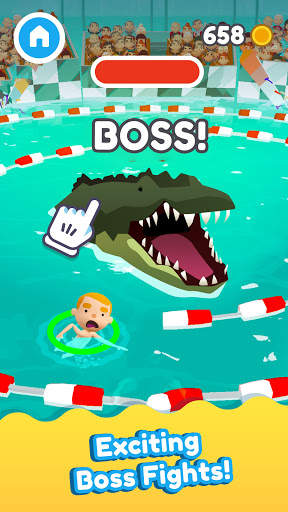 Shark Escape 3D - Swim Fast! screenshot 3