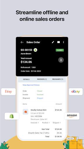Inventory Management App -Zoho 1 تصوير الشاشة