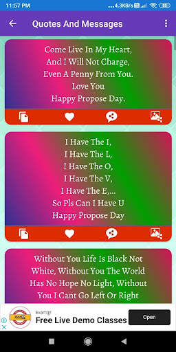 Happy Propose day:Greeting,Pho screenshot 5
