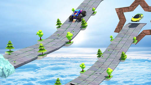 Mega Ramp Driving Stunts - Extreme Car Racing 3D screenshot 2