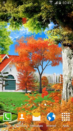 Autumn Garden Live Wallpaper screenshot 3