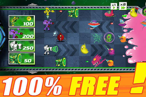 Super Fighting Robots Defense screenshot 1