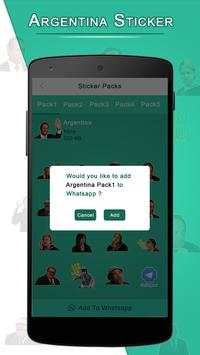 Argentina Stickers for Whatsapp screenshot 2