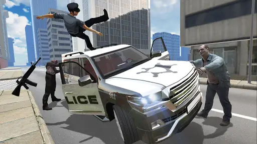 Police vs Zombie - Action games 2 تصوير الشاشة